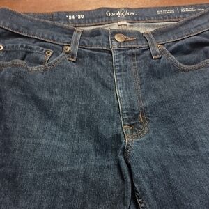 Good Fellow Denim Blue Jeans in good condition. Men's size 34 X 30